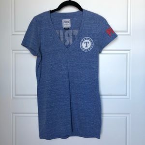 PINK Texas Rangers tee
